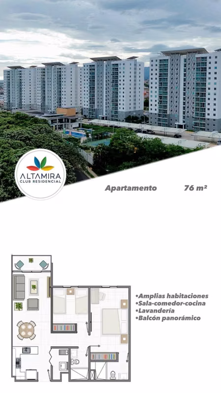 Hermoso apartamento en Condominio Altamira, San Pablo - foto 3