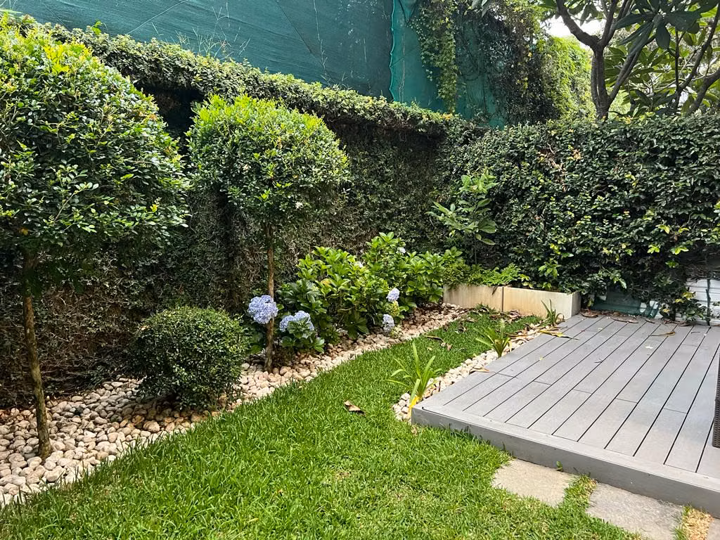 Hermoso apartamento en Santa Ana con jardín y terraza - foto 6