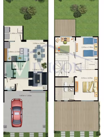 Casa en Condominio Barlovento con Jardín y Amenidades - foto 9