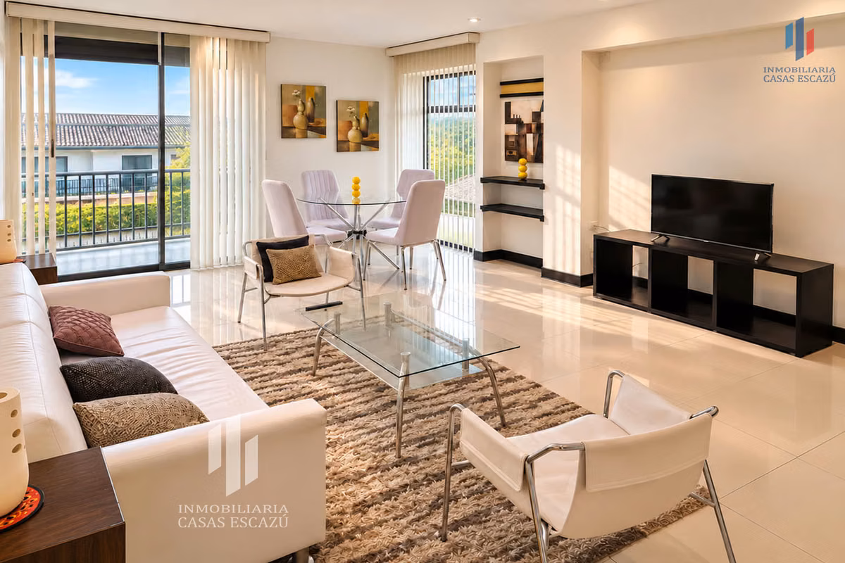 Apartamento de 2 Habitaciones en Escazú con Balcón y Piscina - foto 13
