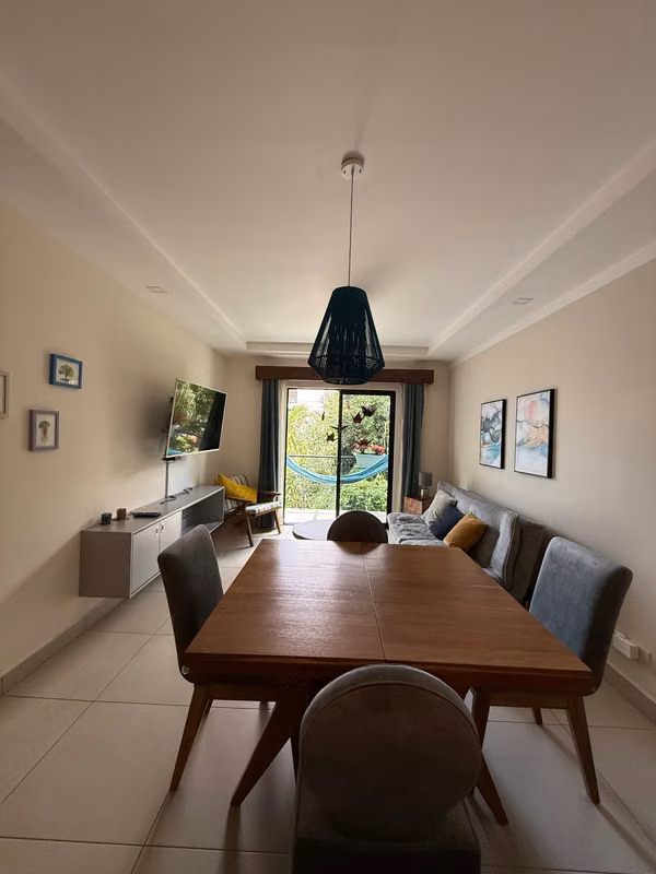 Hermoso apartamento amueblado en Bohemia Escalante